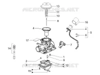 Componenti del carburatore