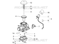 Componenti del carburatore