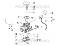 Componenti del carburatore