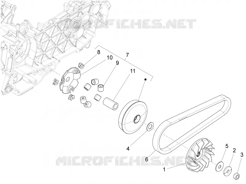 Puleggia motrice
