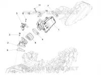 Corpo farfallato - Iniettore - Raccordo di ammissione