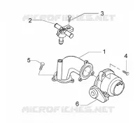 Raccordo ammissione-corpo farfallato-iniettore