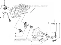 Motorino avviamento-Leva avviamento