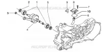 Albero motore-compressore aria