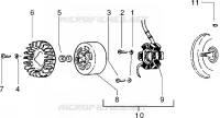 Volano magnete