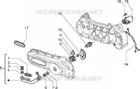 Motorino avviamento-Leva avviamento