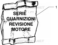 Serie guarnizioni rev. motore