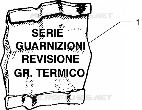 Serie guarnizioni gr. termico