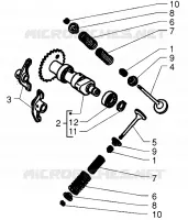 Albero a camme-Valvole