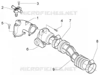 Raccordo ammissione-corpo farfallato-iniettore