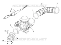 Carburatore completo - Raccordo di ammissione