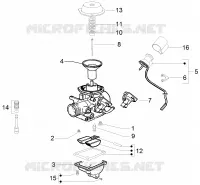 Componenti del carburatore