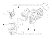 Corpo farfallato - Iniettore - Raccordo di ammissione
