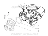 Carburatore completo - Raccordo di ammissione
