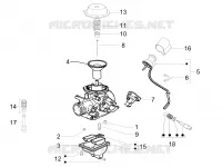 Componenti del carburatore