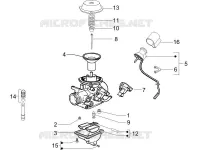 Componenti del carburatore