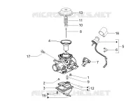 Componenti del carburatore