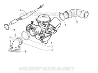Carburatore completo - Raccordo di ammissione