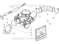 Carburatore completo - Raccordo di ammissione