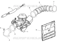 Carburatore completo - Raccordo di ammissione