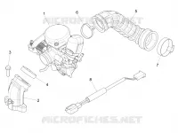 Carburatore completo - Raccordo di ammissione