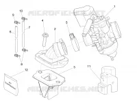 Carburatore completo - Raccordo di ammissione