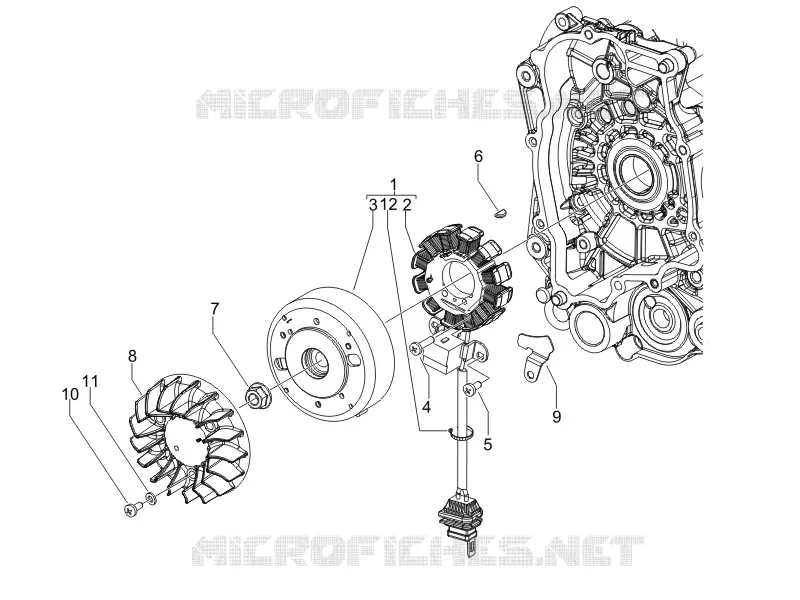Volano magnete