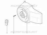 Coperchio volano magnete - Filtro olio