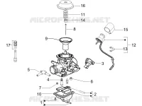 Componenti del carburatore