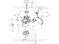 Componenti del carburatore