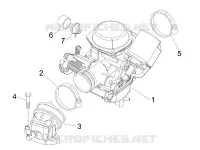 Carburatore completo - Raccordo di ammissione