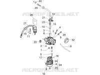 Componenti del carburatore