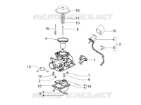 Componenti del carburatore