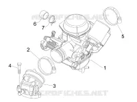 Carburatore completo - Raccordo di ammissione