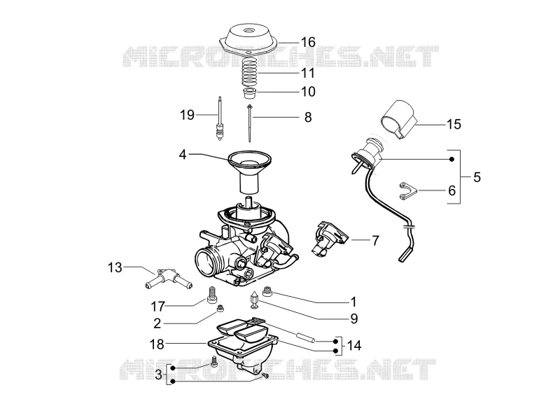 Componenti del carburatore