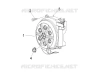 Coperchio volano magnete - Filtro olio