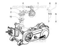 Carburatore completo - Raccordo di ammissione