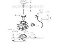 Componenti del carburatore