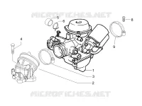 Carburatore completo - Raccordo di ammissione