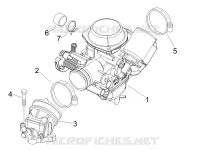 Carburatore completo - Raccordo di ammissione
