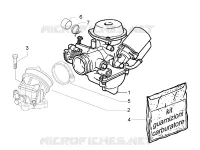 Carburatore completo - Raccordo di ammissione