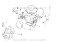 Carburatore completo - Raccordo di ammissione