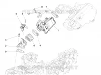 Corpo farfallato - Iniettore - Raccordo di ammissione