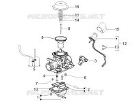 Componenti del carburatore