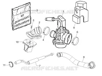 Carburatore completo - Raccordo di ammissione