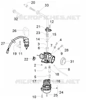 Componenti del carburatore