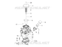 Componenti del carburatore