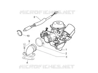Carburatore completo - Raccordo di ammissione