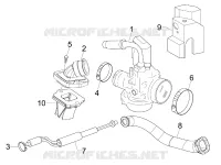 Carburatore completo - Raccordo di ammissione