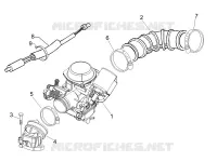 Carburatore completo - Raccordo di ammissione